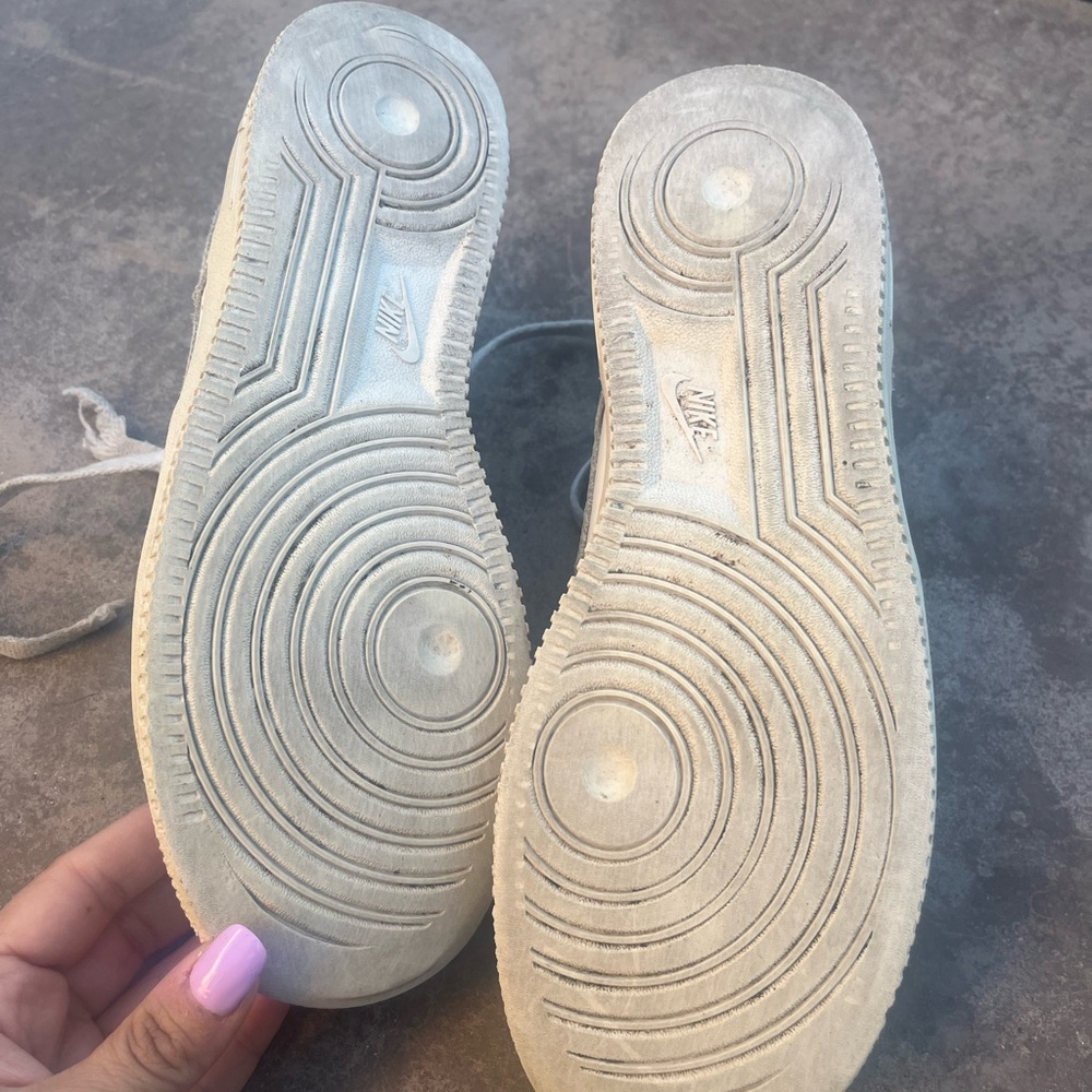 Nike Air Force one size 7Y or size 9 womans - Picture 7 of 8